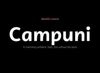 Campuni Sans Serif Font