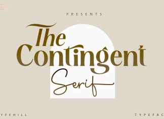 Contingent Serif Font
