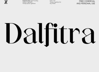 Dalfitra Serif Font