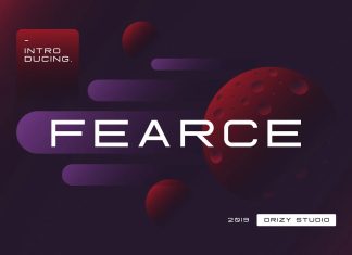 Fearce Font