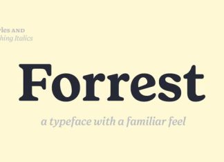 Forrest Serif Font