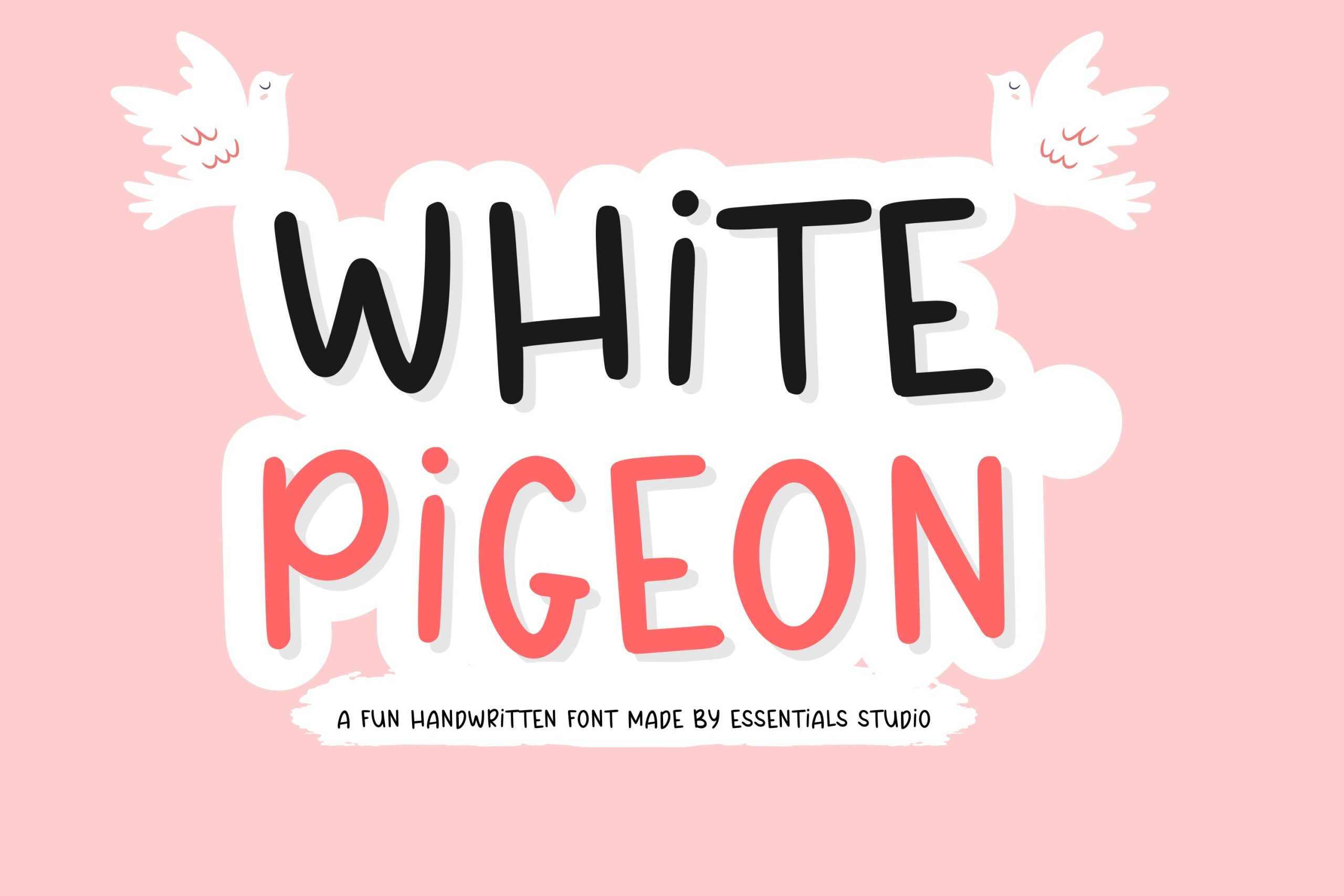 White Pigeon Display Typeface