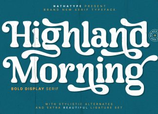 Highland Morning Serif Font