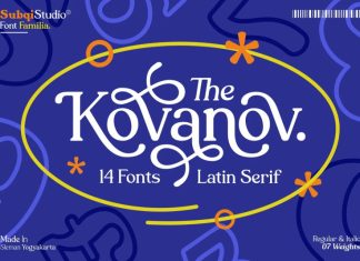 Kovanov Font