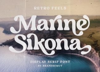 Marine Sikona Serif Font