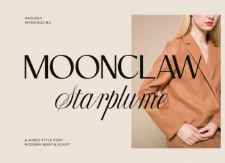 Moonclaw Starplume Font