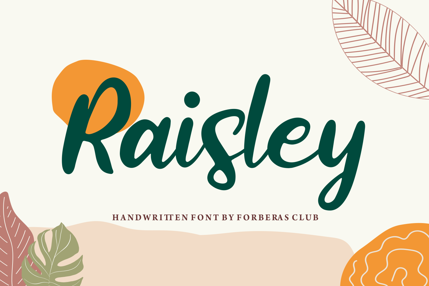 Raisley Script Font