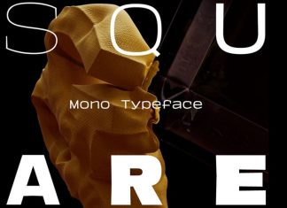 Square Mono Sans Serif Font