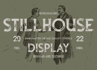 Stillhouse Display Font