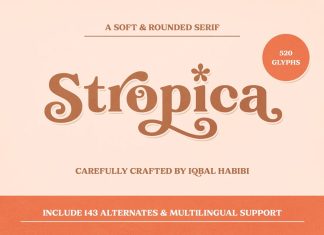 Stropica Serif Font