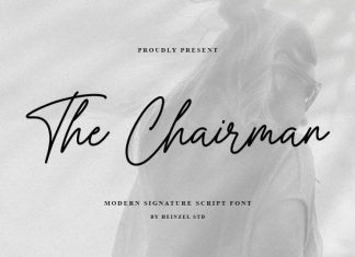 The Chairman Handwritten Font