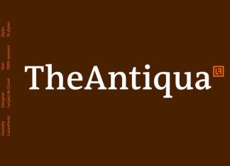 TheAntiqua Serif Font