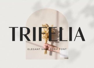 Trifelia Sans Serif Font