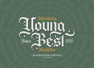 Young Best Blackletter Font