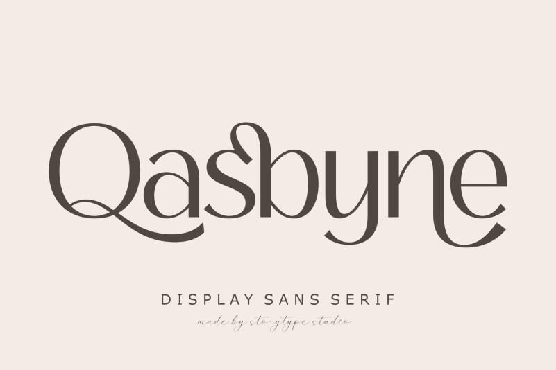 Qasbyne Sans Serif Font