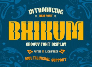 Bhikum Display Font