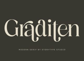 Graditen Serif Font