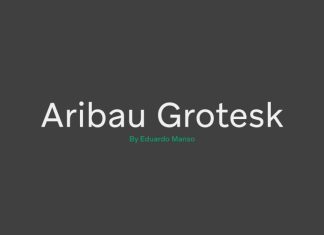 Aribau Grotesk Sans Serif Font