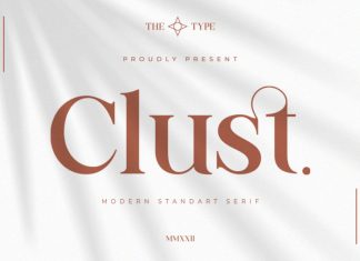 Clust Serif Font