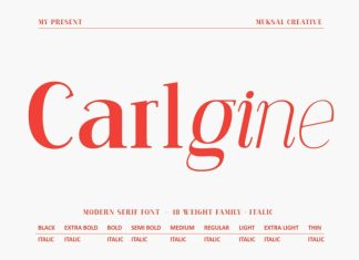 Carline Serif Font