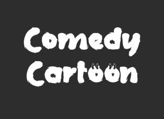 Comedy Cartoon Display Font