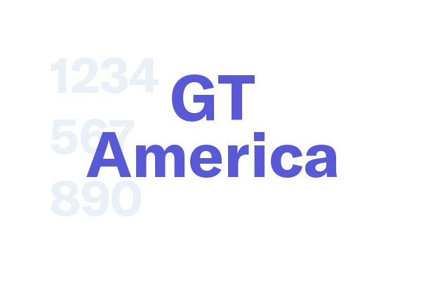 GT America Sans Serif Font