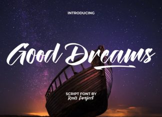 Good Dreams Script Font