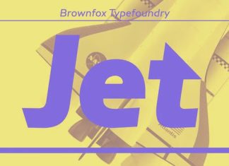 Jet Sans Serif Font