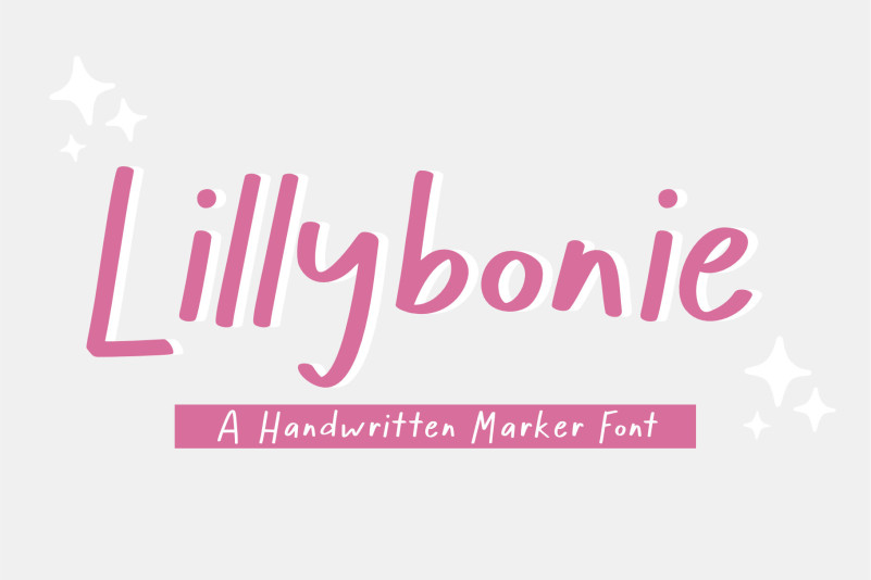 Lillybonie Handwritten Font