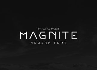 Magnite Display Font