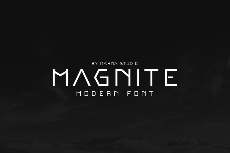 Magnite Display Font