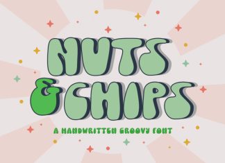 Nuts and Chips Display Font