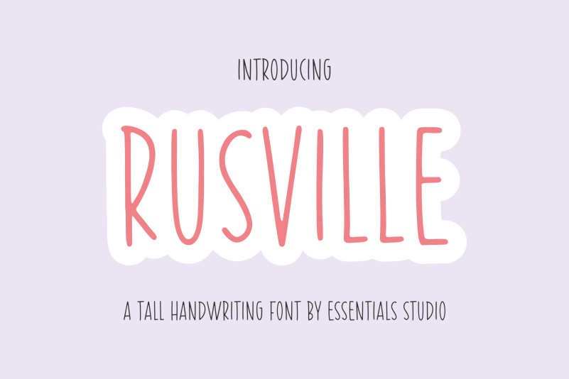 Rusville Display Font