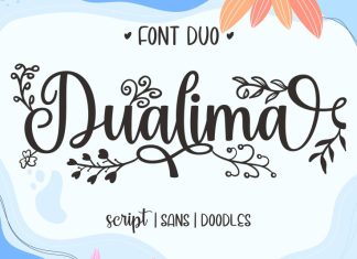 Dualima Handwritten Font