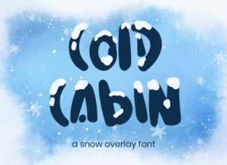 Cold Cabin Display Font