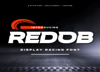 Redob Display Font