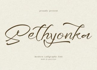 Sethyonka Script Font