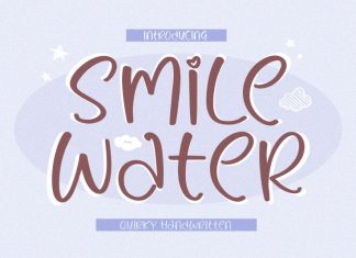 Smile Water Handwritten Font
