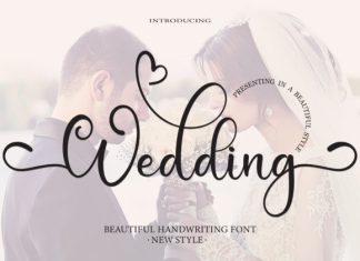 Wedding Handwritten Typeface