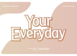 Your Everyday Display Font