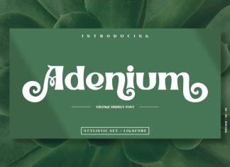 Adenium Serif Font