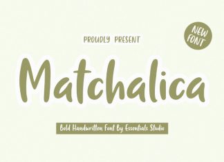 Matchalica Handwritten Font