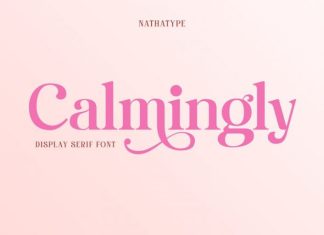 Calmingly Serif Font