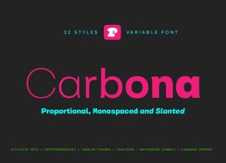 Carbona Sans Serif Font