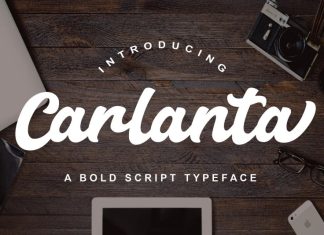 Carlanta Script Font