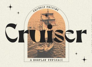 Cruiser Display Font