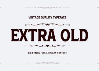 Extra Old Serif Font