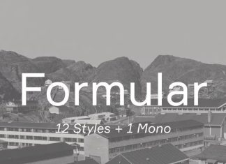 Formular Sans Serif Font