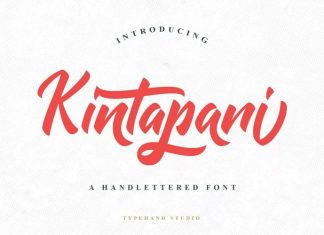 Kintapani Script Font
