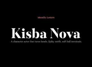 Kisba Nova Serif Font